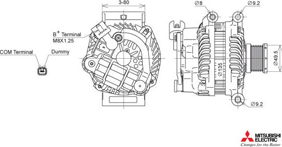 KUTNAK AUTOMOTIVE 722110/M - Alternator furqanavto.az