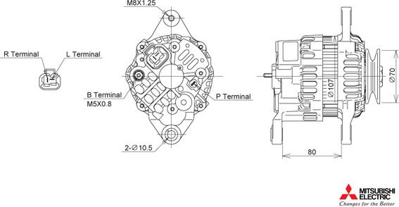 KUTNAK AUTOMOTIVE 722349/M - Alternator furqanavto.az