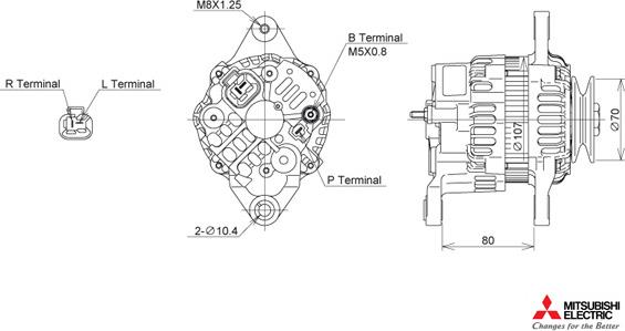 KUTNAK AUTOMOTIVE 722352/M - Alternator furqanavto.az