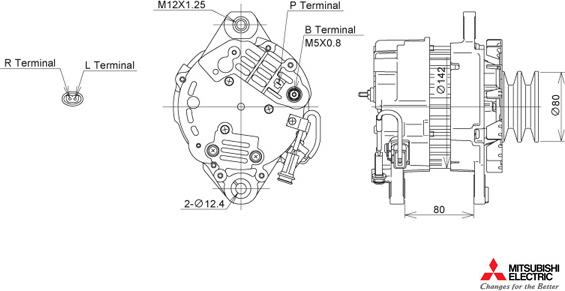 KUTNAK AUTOMOTIVE 722333/M - Alternator furqanavto.az