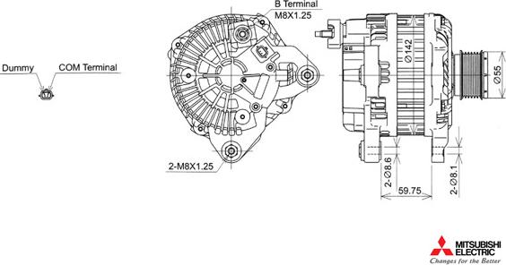 KUTNAK AUTOMOTIVE 722375/M - Alternator furqanavto.az