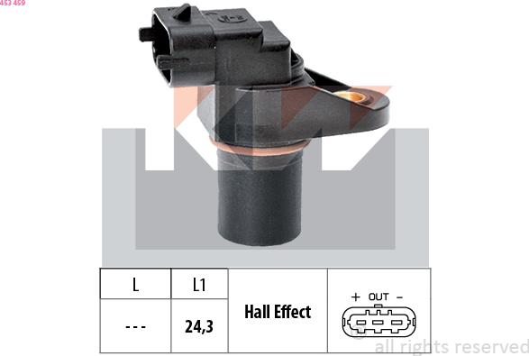 KW 453 459 - Sensor, eksantrik mili mövqeyi furqanavto.az