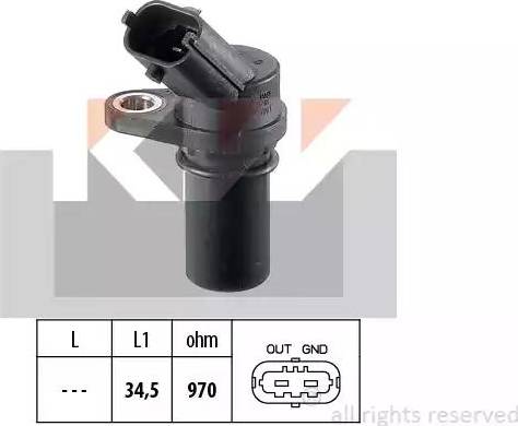 KW 453 439 - RPM Sensor, avtomatik transmissiya furqanavto.az