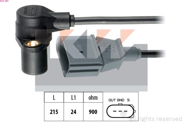 KW 453 241 - Sensor, krank mili nəbzi furqanavto.az