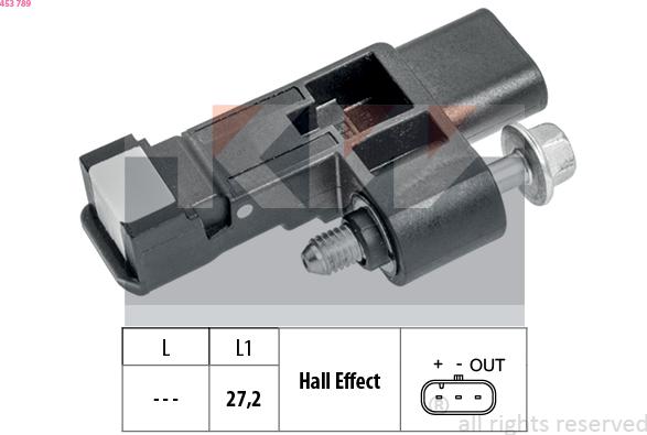 KW 453 789 - Sensor, krank mili nəbzi furqanavto.az