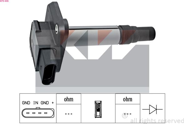 KW 470 445 - Alovlanma bobini furqanavto.az