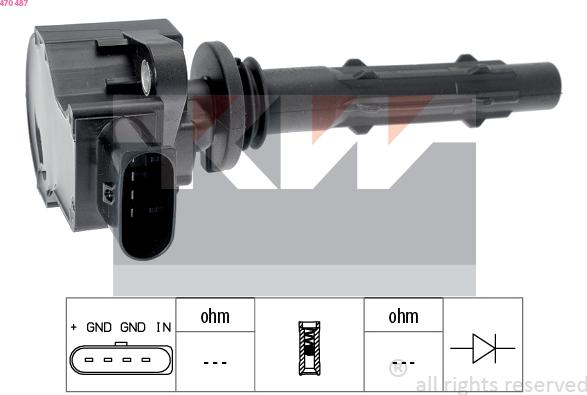 KW 470 487 - Alovlanma bobini furqanavto.az