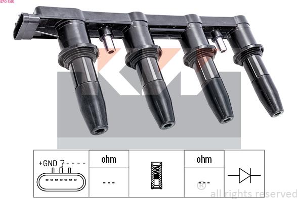 KW 470 545 - Alovlanma bobini furqanavto.az