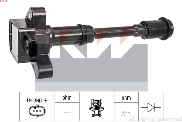 KW 470 561 - Alovlanma bobini furqanavto.az