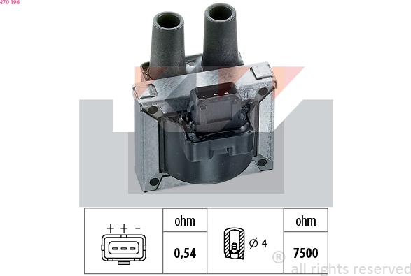 KW 470 196 - Alovlanma bobini furqanavto.az