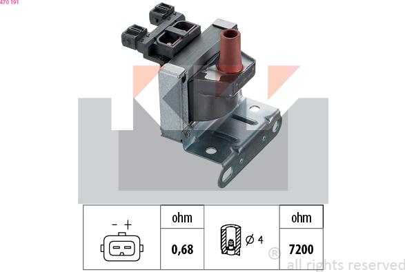 KW 470 191 - Alovlanma bobini furqanavto.az