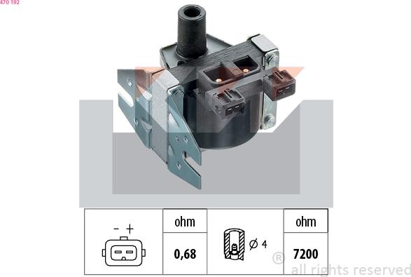 KW 470 192 - Alovlanma bobini furqanavto.az