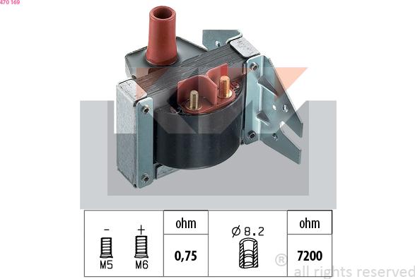 KW 470 169 - Alovlanma bobini furqanavto.az