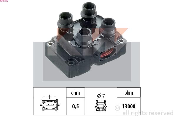 KW 470 312 - Alovlanma bobini furqanavto.az