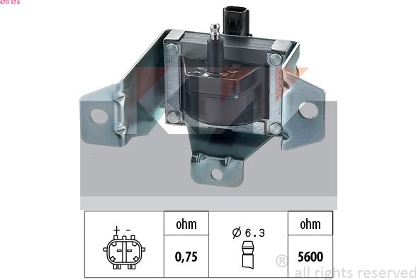 KW 470 374 - Alovlanma bobini furqanavto.az