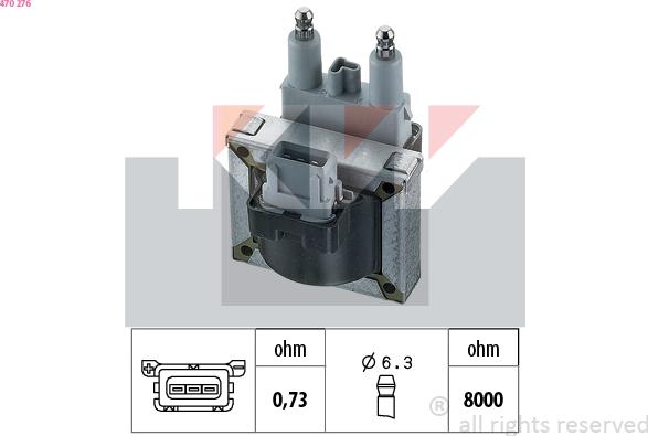 KW 470 276 - Alovlanma bobini furqanavto.az