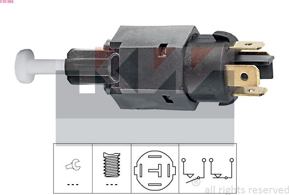 KW 510 065 - Əyləc işığı açarı www.furqanavto.az