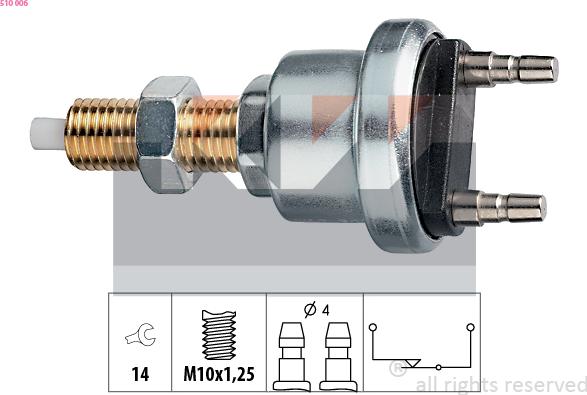 KW 510 006 - Əyləc işığı açarı furqanavto.az