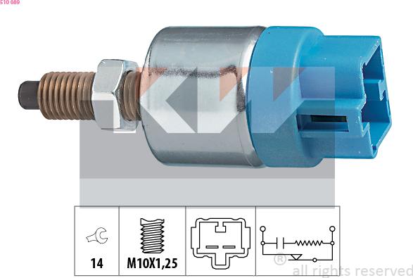 KW 510 089 - Əyləc işığı açarı furqanavto.az