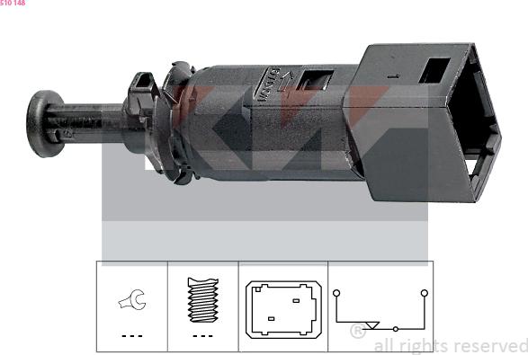 KW 510 148 - Əyləc işığı açarı furqanavto.az