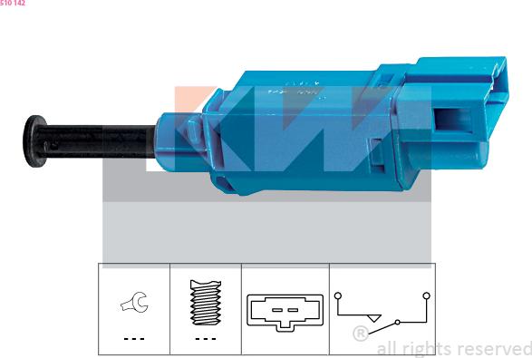 KW 510 142 - Əyləc işığı açarı furqanavto.az