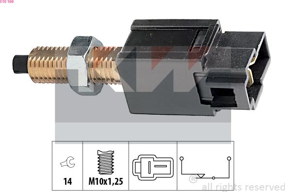 KW 510 169 - Əyləc işığı açarı furqanavto.az