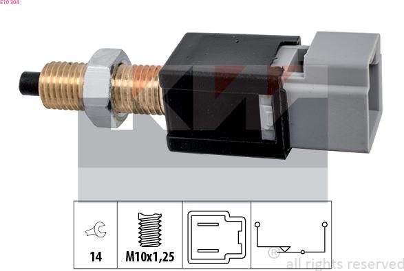 KW 510 304 - Əyləc işığı açarı furqanavto.az