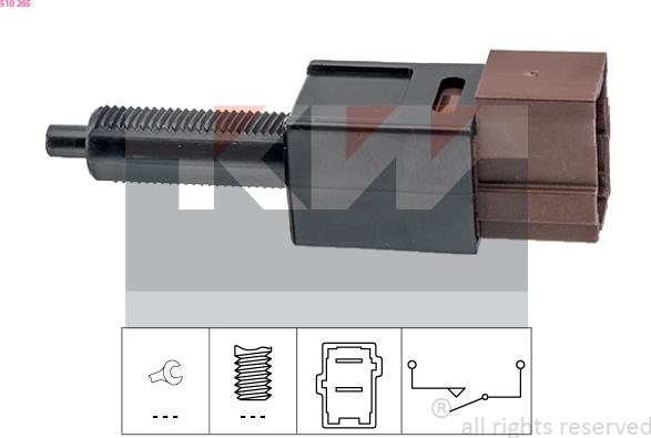 KW 510 265 - Əyləc işığı açarı furqanavto.az