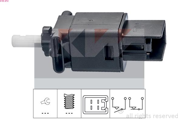 KW 510 272 - Əyləc işığı açarı furqanavto.az