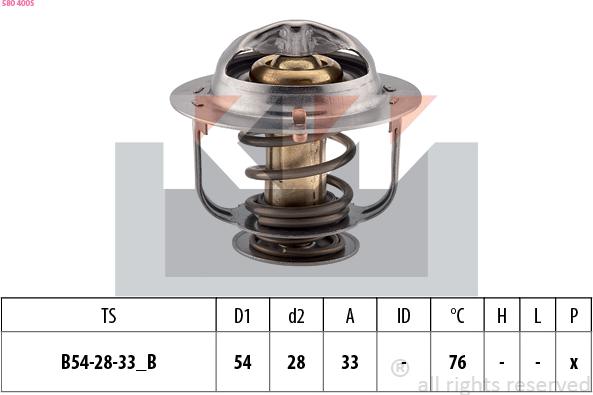 KW 580 400S - Termostat, soyuducu furqanavto.az