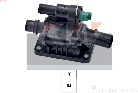 KW 580 486 - Termostat, soyuducu furqanavto.az