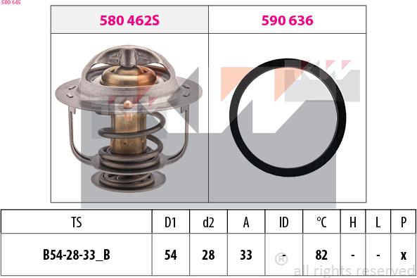 KW 580 645 - Termostat, soyuducu www.furqanavto.az