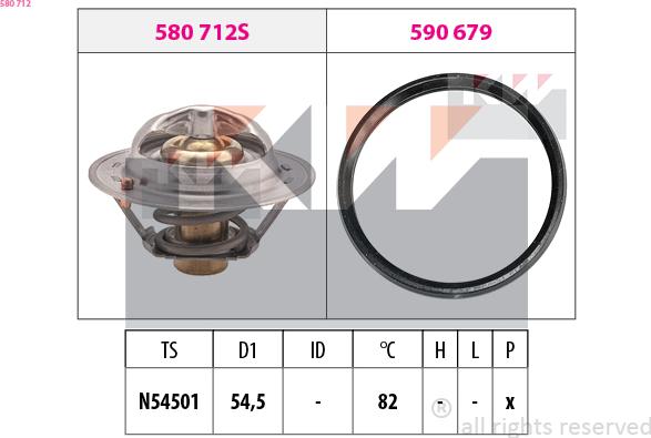 KW 580 712 - Termostat, soyuducu www.furqanavto.az