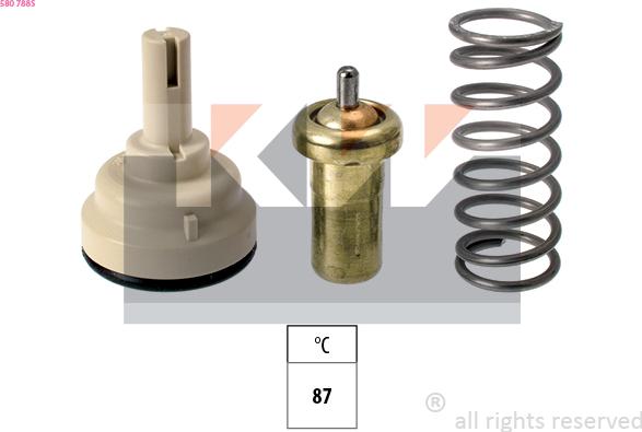 KW 580 788S - Termostat, soyuducu furqanavto.az