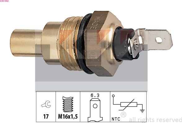 KW 530 042 - Sensor, soyuducu suyun temperaturu furqanavto.az