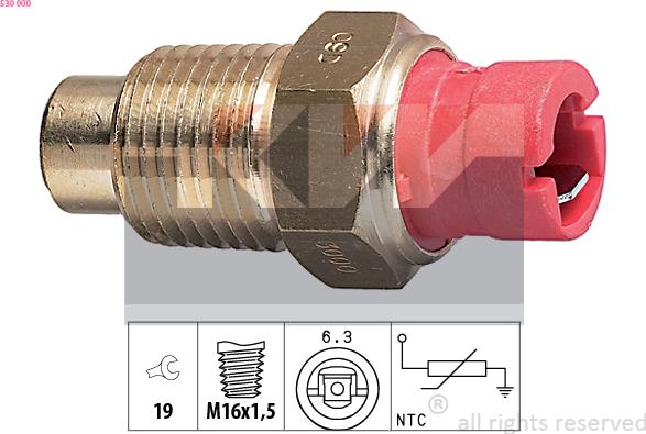 KW 530 000 - Sensor, soyuducu suyun temperaturu furqanavto.az