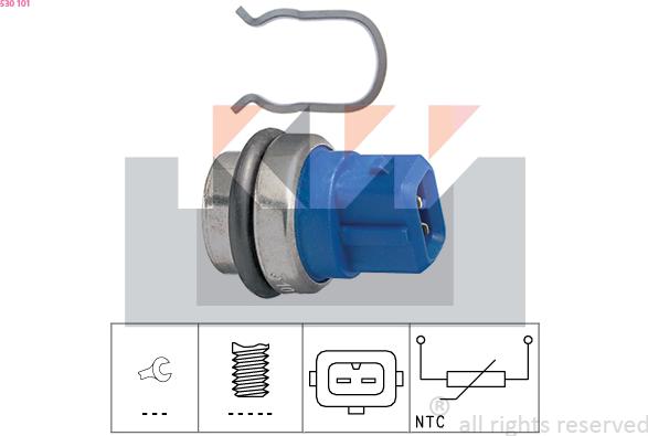 KW 530 101 - Sensor, soyuducu suyun temperaturu furqanavto.az