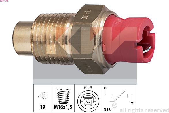 KW 530 132 - Sensor, soyuducu suyun temperaturu furqanavto.az