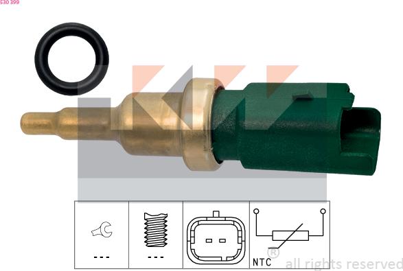 KW 530 399 - Sensor, soyuducu suyun temperaturu furqanavto.az