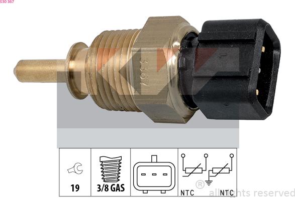 KW 530 367 - Sensor, soyuducu suyun temperaturu www.furqanavto.az