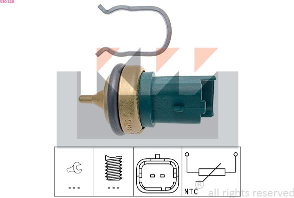 KW 530 328 - Sensor, soyuducu suyun temperaturu furqanavto.az