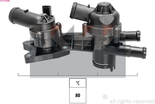 KW 579 954KK - Termostat, soyuducu furqanavto.az