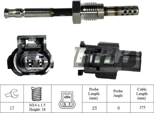 LEMARK LXT204 - Sensor, işlənmiş qazın temperaturu furqanavto.az