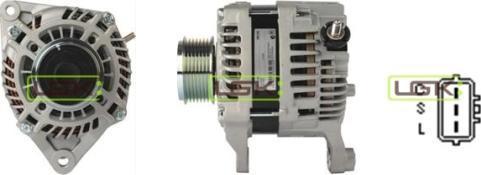 LGK 446555 - Alternator furqanavto.az