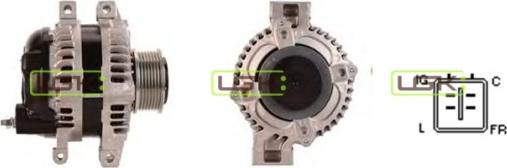 LGK 446668 - Alternator furqanavto.az