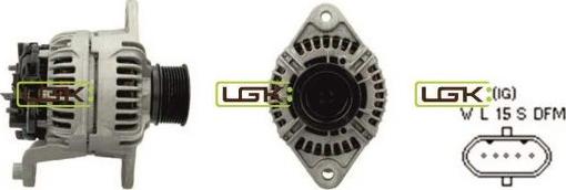 LGK 441807 - Alternator furqanavto.az