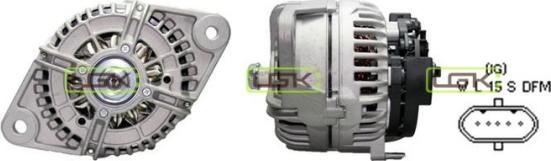 LGK 441814 - Alternator furqanavto.az