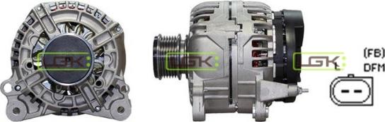 LGK 442570 - Alternator furqanavto.az