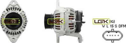 LGK 442655 - Alternator furqanavto.az