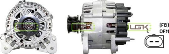 LGK 442080 - Alternator furqanavto.az